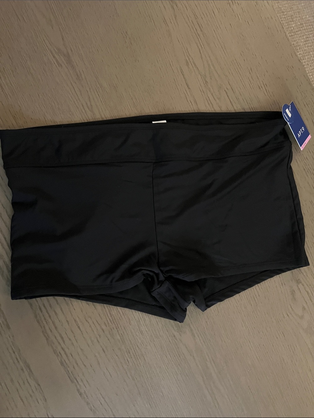 Apt. 9 Women's Black Athletic Boyshorts